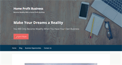 Desktop Screenshot of homeprofitbusiness.com